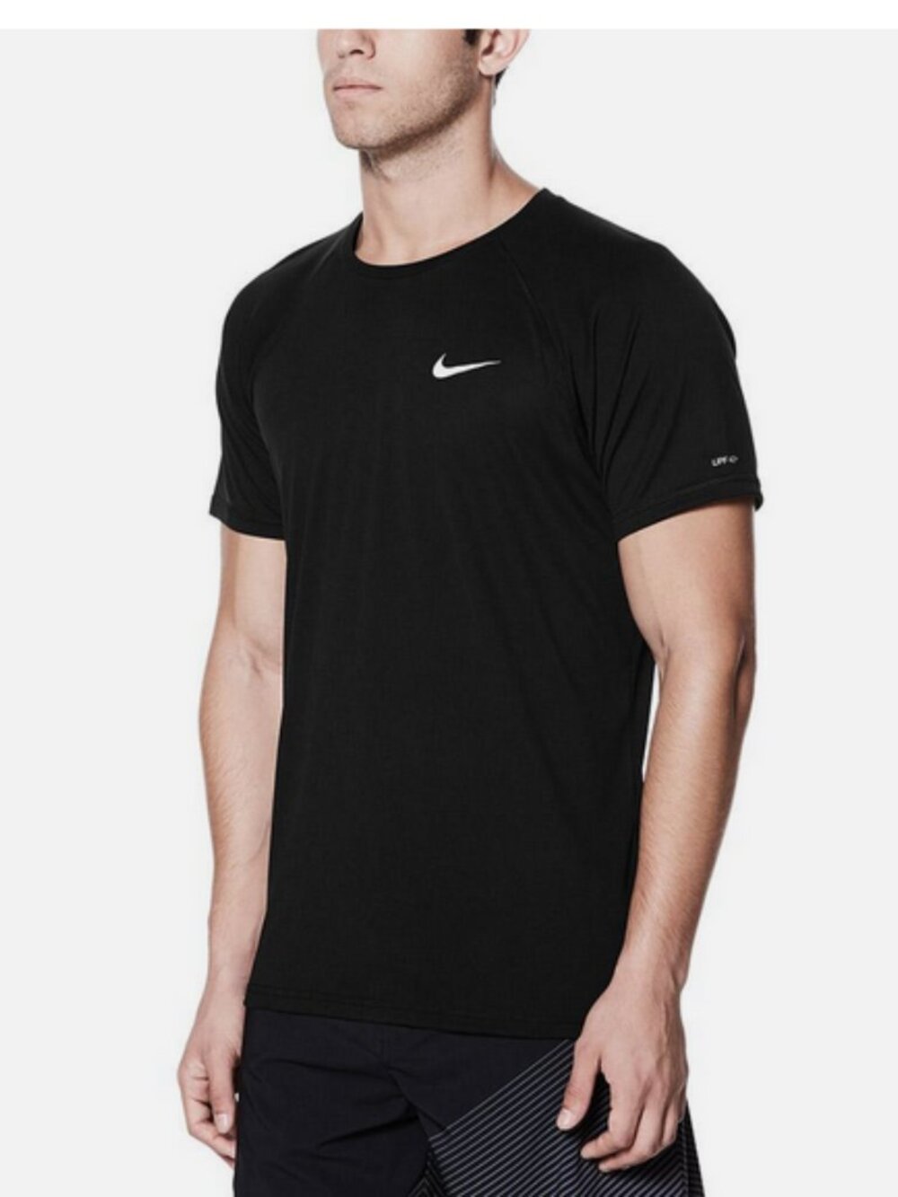 Mens Nike Dri-Fit Hydroguard t-shirt Size M L XL Black Rash guard UPF40